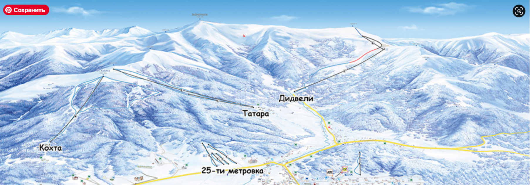 Боржомский район, городок Бакуриани