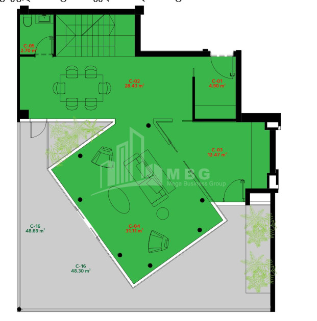For Sale New building Flat On Lisi Veranda, საბურთალო
