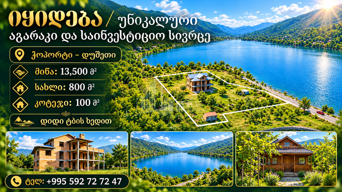 Продается Старое здание Дом - Вилла В Село Чопорте, Душети
