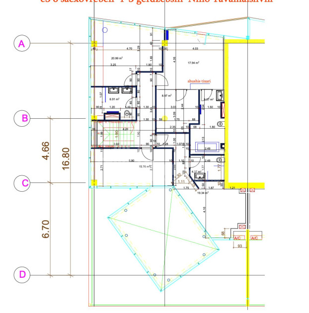 For Sale New building Flat On Lisi Veranda, საბურთალო