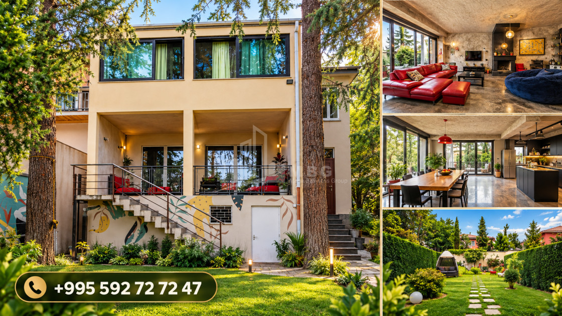 For Sale Old building House - Villa In Tskneti, Vake District