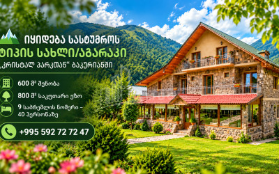 Продается Новостройка Дом - Вилла В Бакуриани, Боржоми