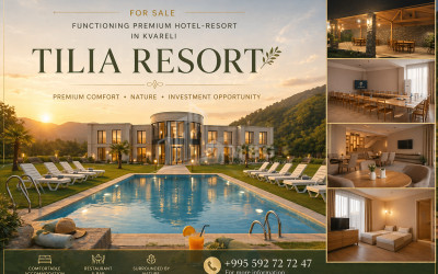 For Sale Hotel - Resort Commercial In Kvareli