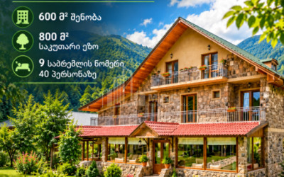 Продается Новостройка Дом - Вилла В Бакуриани, Боржоми